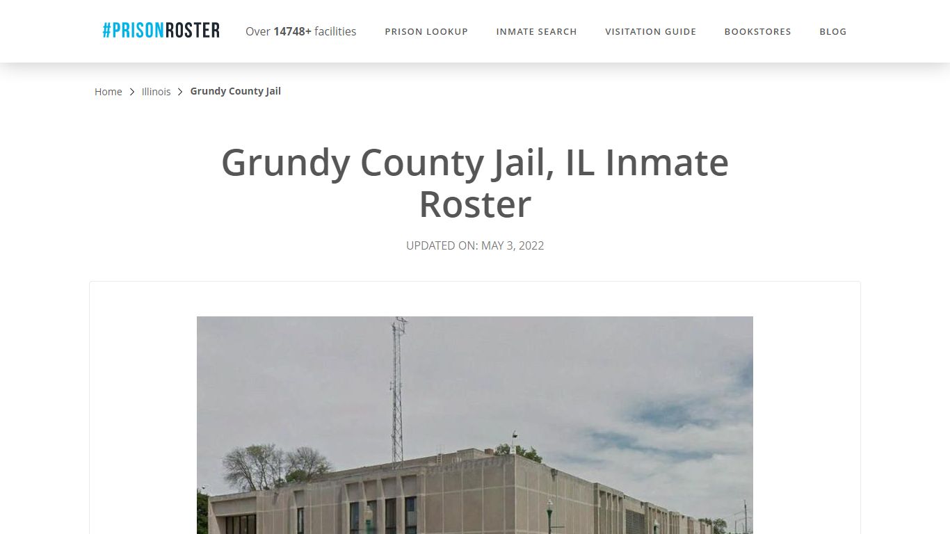 Grundy County Jail, IL Inmate Roster - Inmate Locator